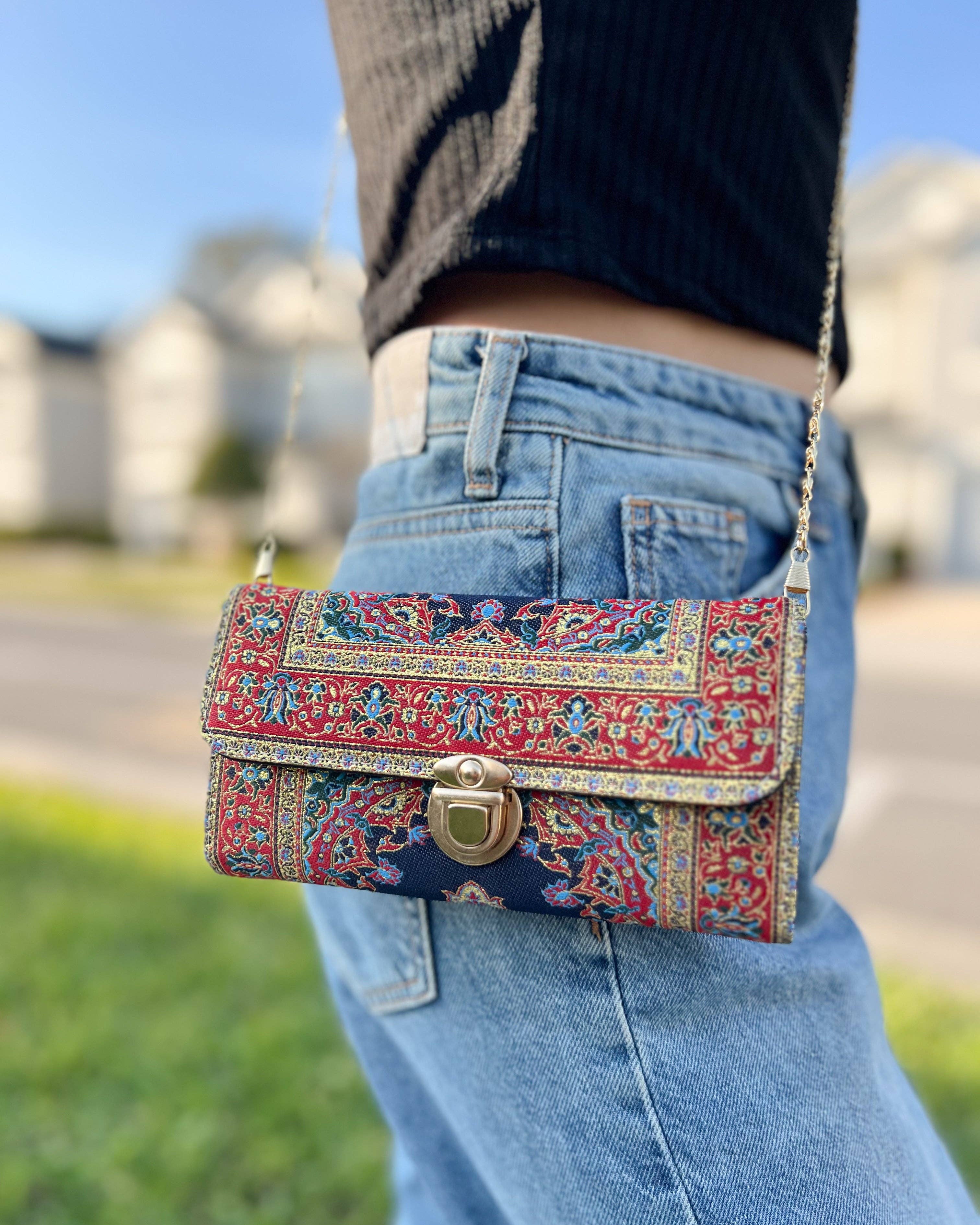 Small Handmade Crossbody Bag for Women