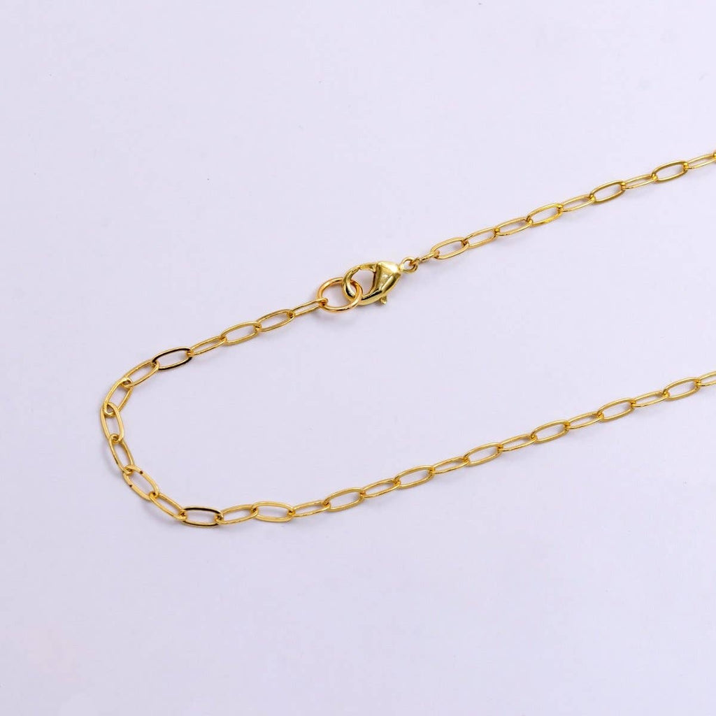 14K GF Paperclip