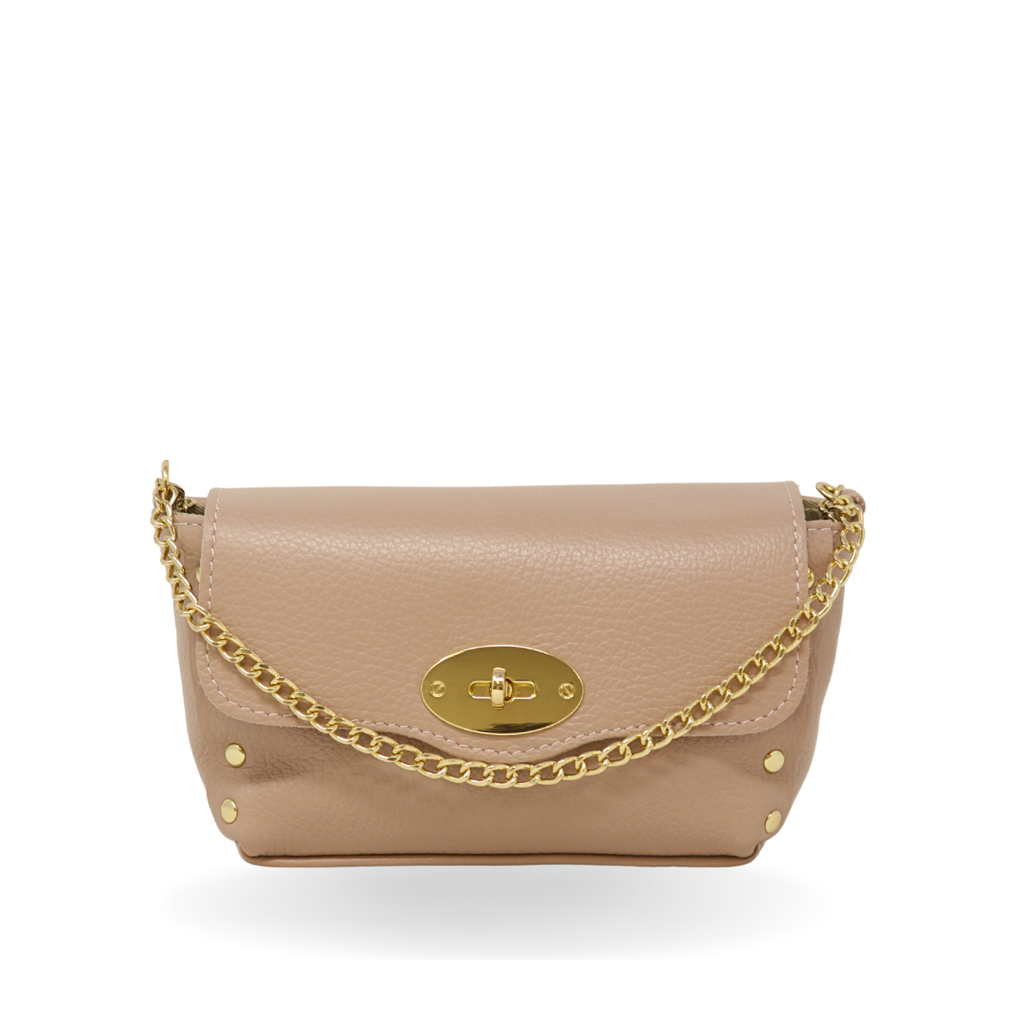 ITALIAN LEATHER CROSSBODY BAG