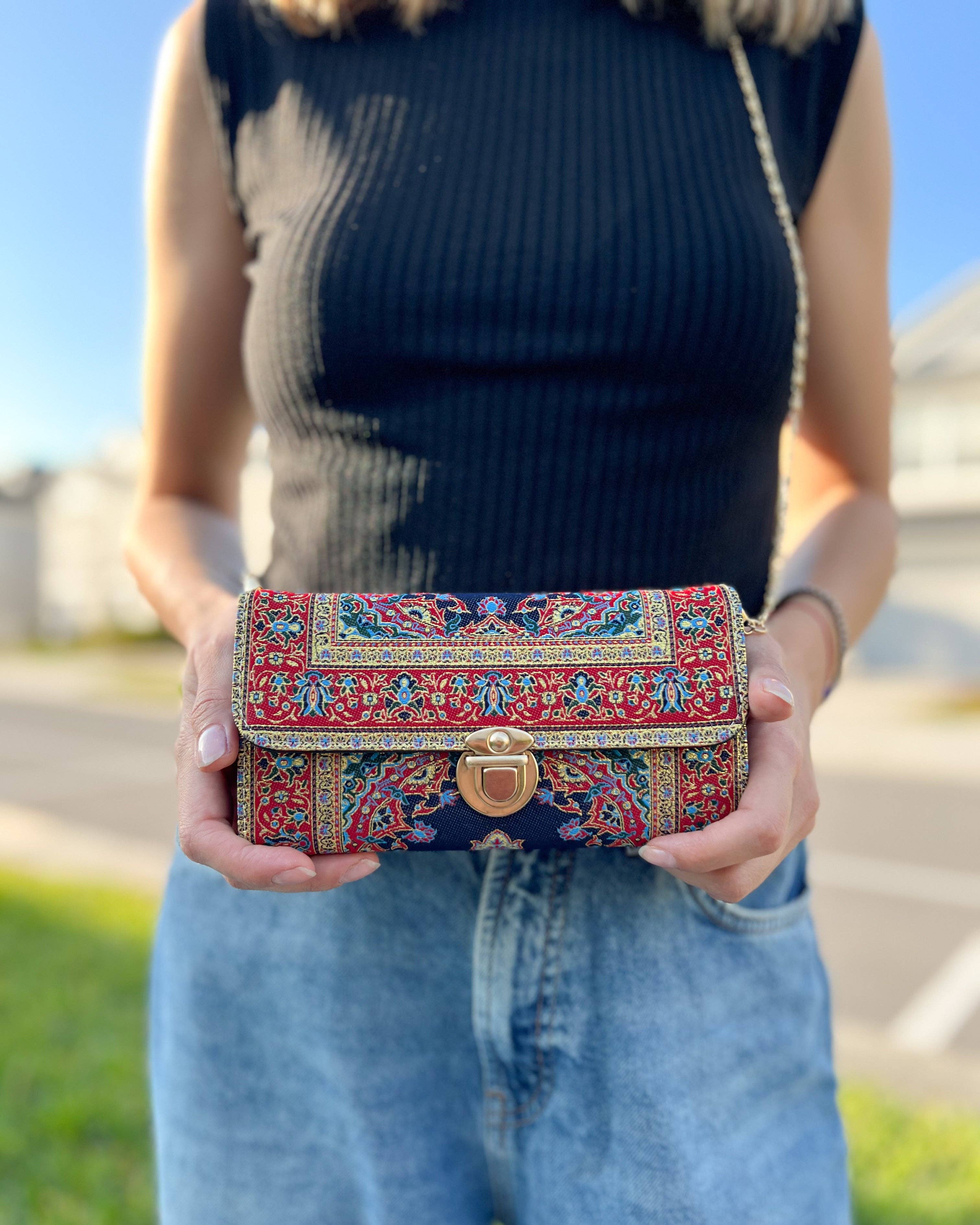 Small Handmade Crossbody Bag for Women