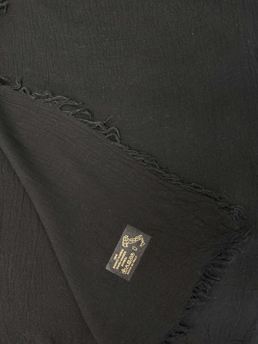 BLACK BAMBOO PASHMINA