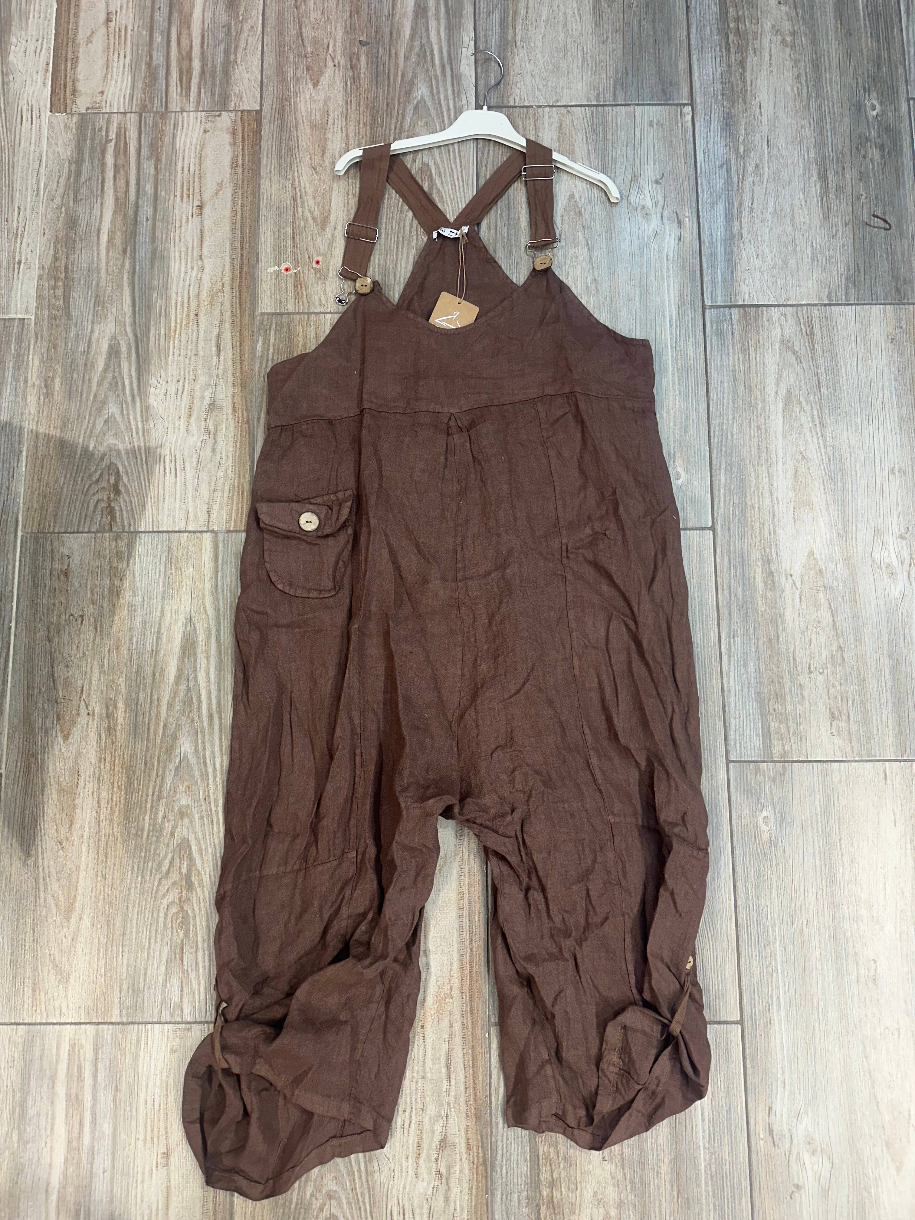 100% Italian Linen jumpsuit