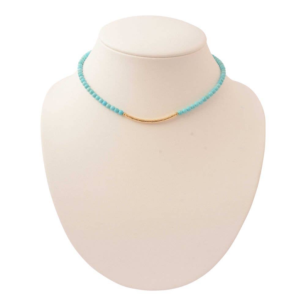 Blue Turquoise Necklace