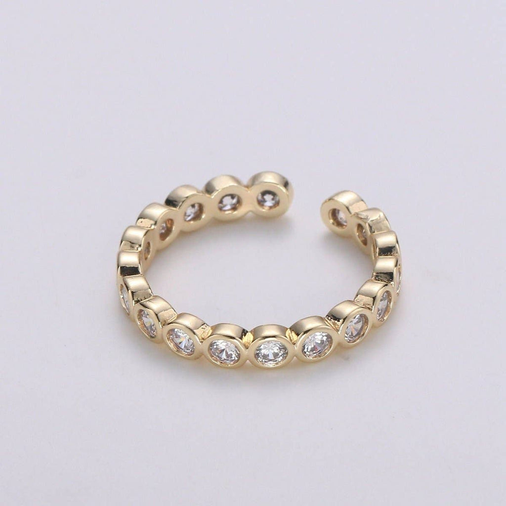 GF CZ Round Ring
