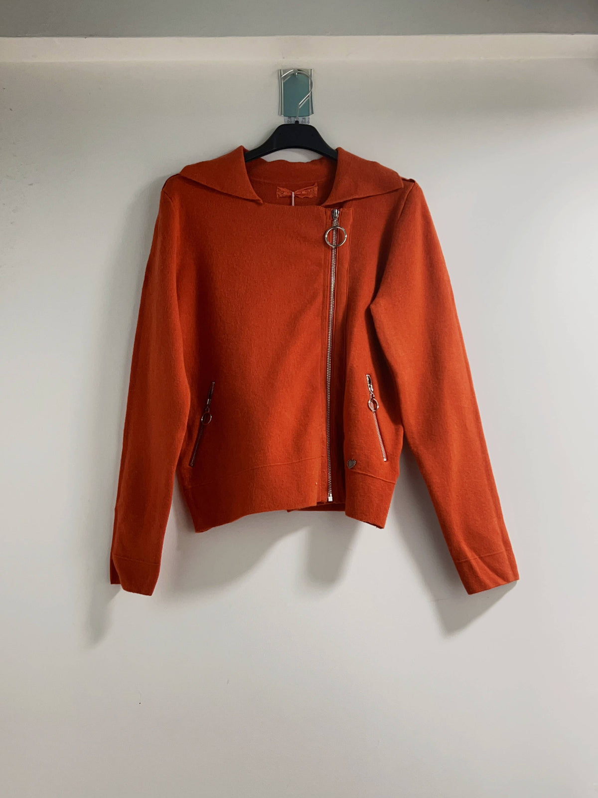 Women's Knit Biker Jacket
