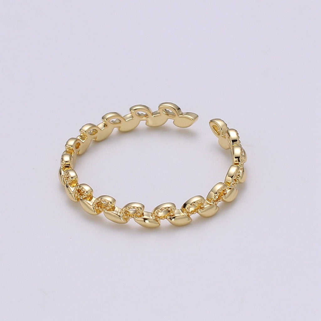 GF Leaf Ring