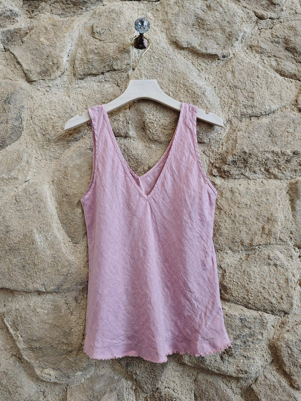 Sleeveless Tank 100% linen
