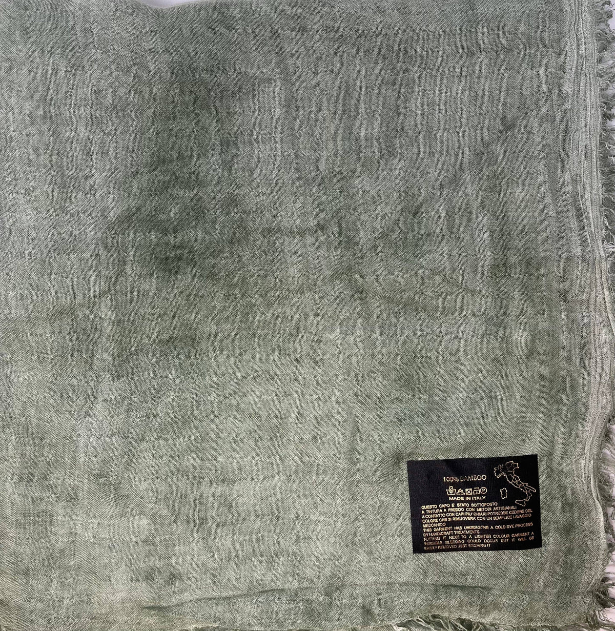 BLACK BAMBOO PASHMINA