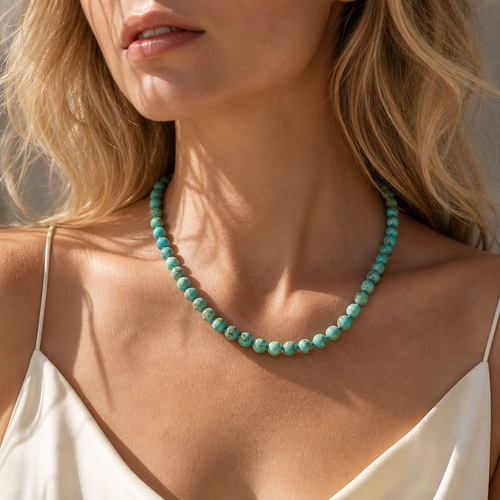 Blue Turquoise Necklace