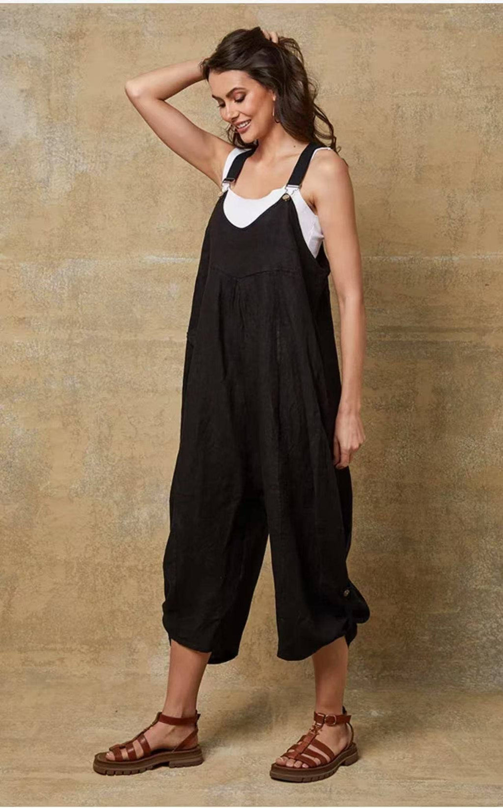 100% Italian Linen jumpsuit