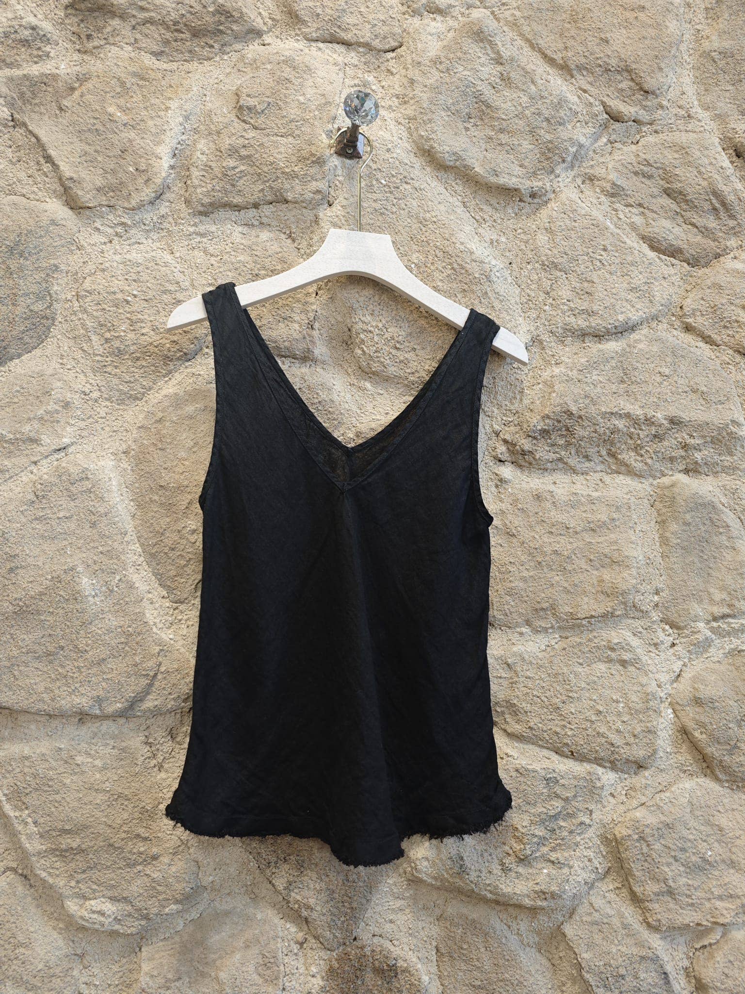 Sleeveless Tank 100% linen