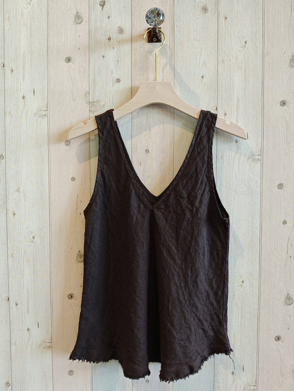 Sleeveless Tank 100% linen