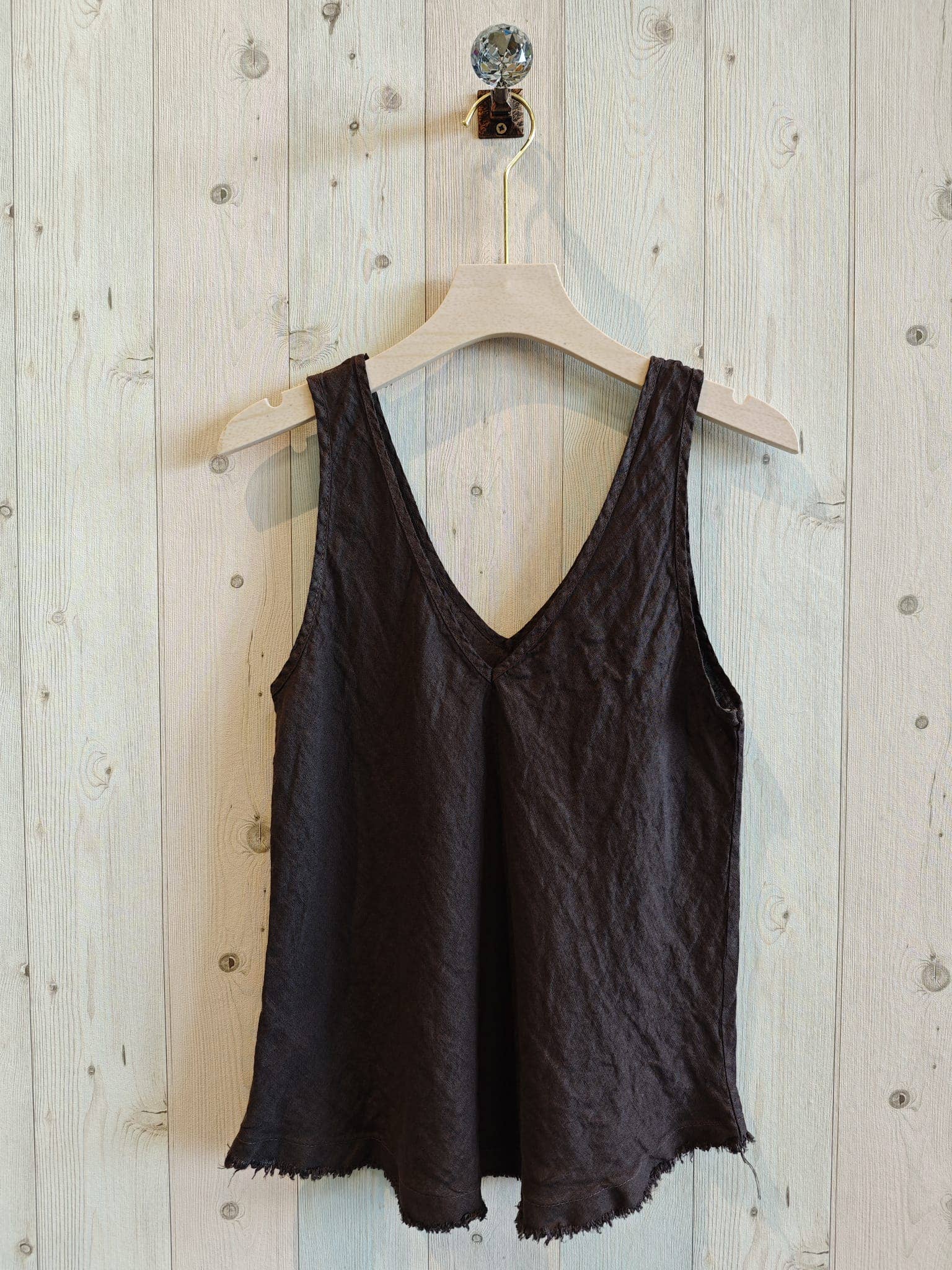 Sleeveless Tank 100% linen