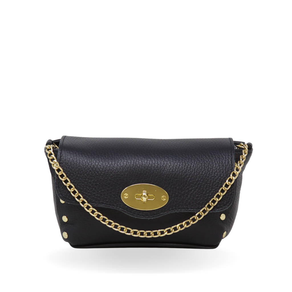ITALIAN LEATHER CROSSBODY BAG