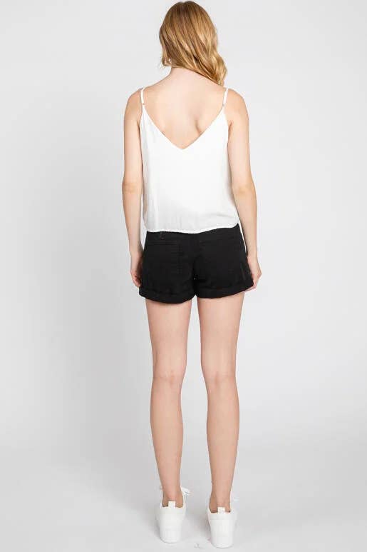 Adjustable Cami Crop Top