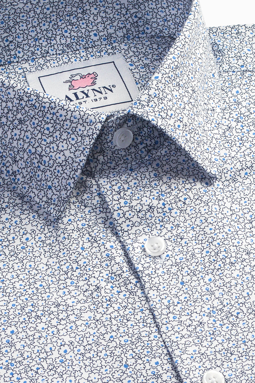 Floral Untuckable Classic Dress Shirt
