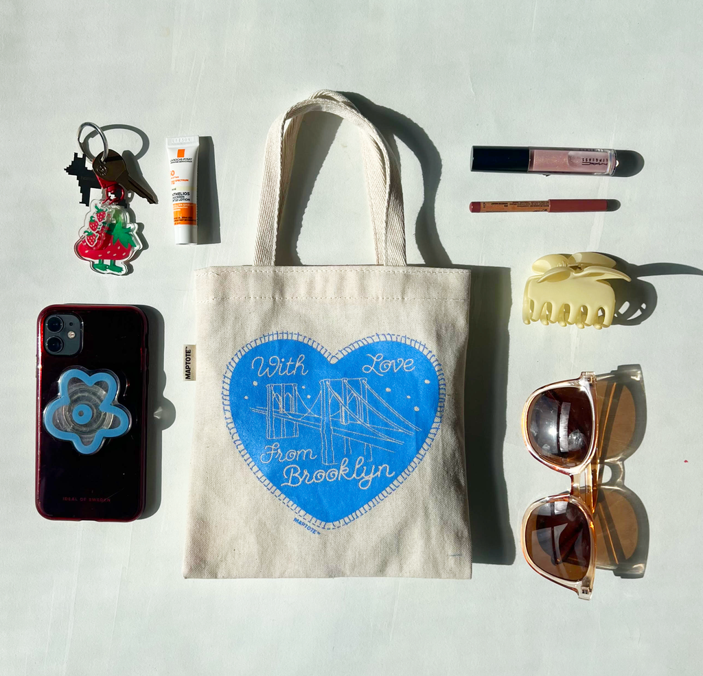New York City Heart Tiny Tote