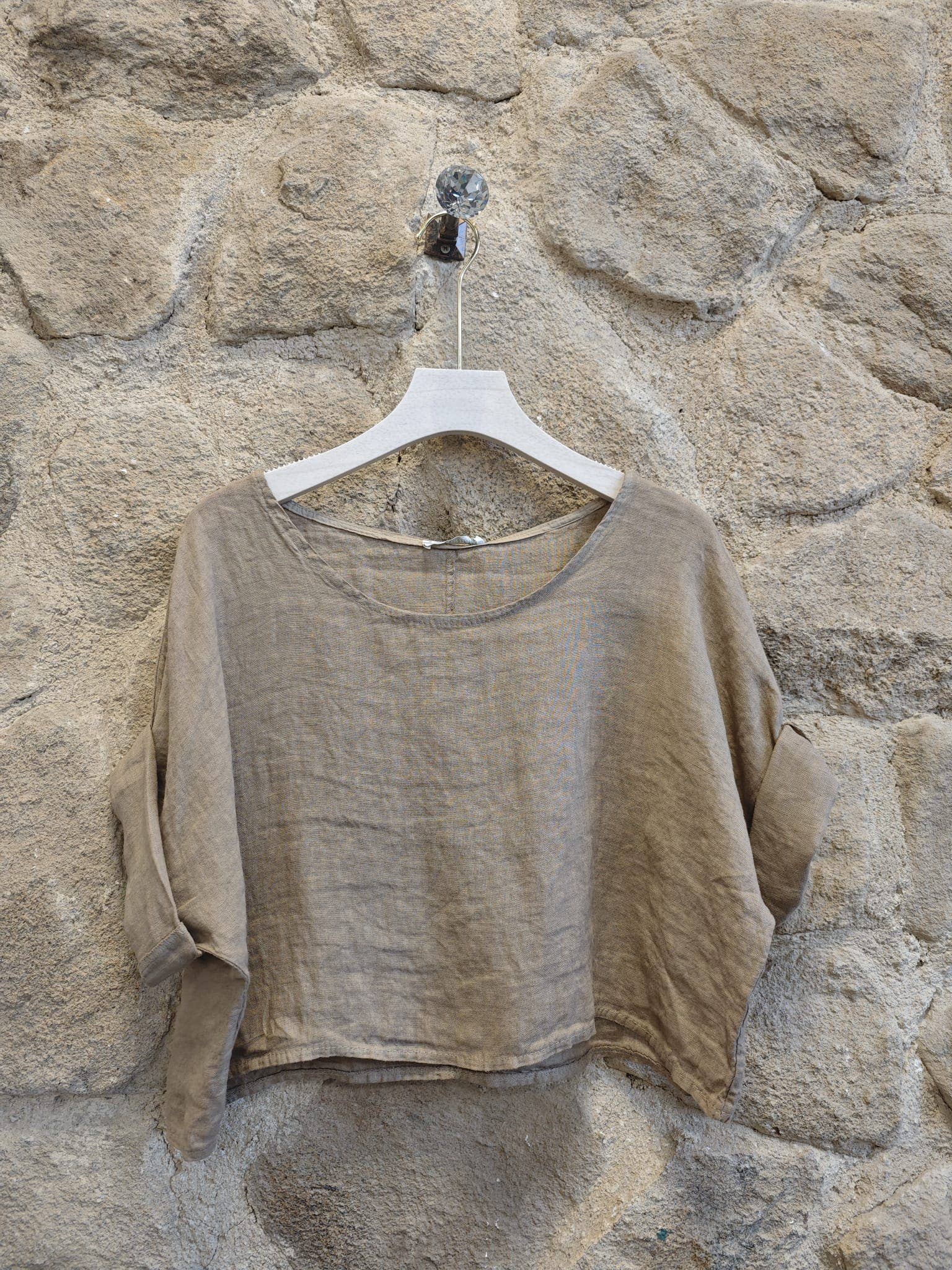 SHORT LINEN 100%