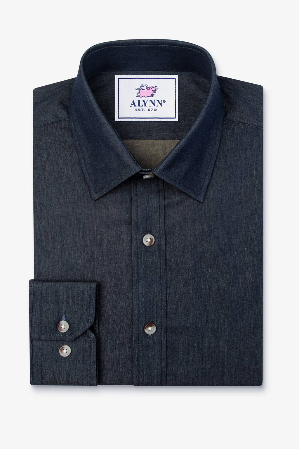 Denim Untuckable Slim Fit Dress