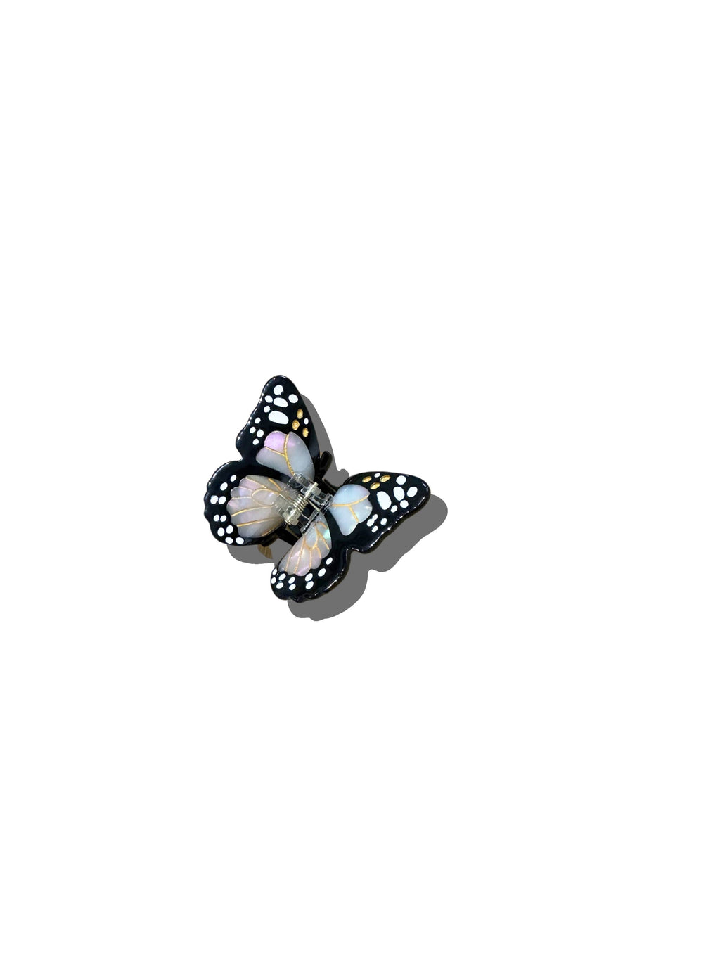 Hand-painted Mini Monarch Claw Clip