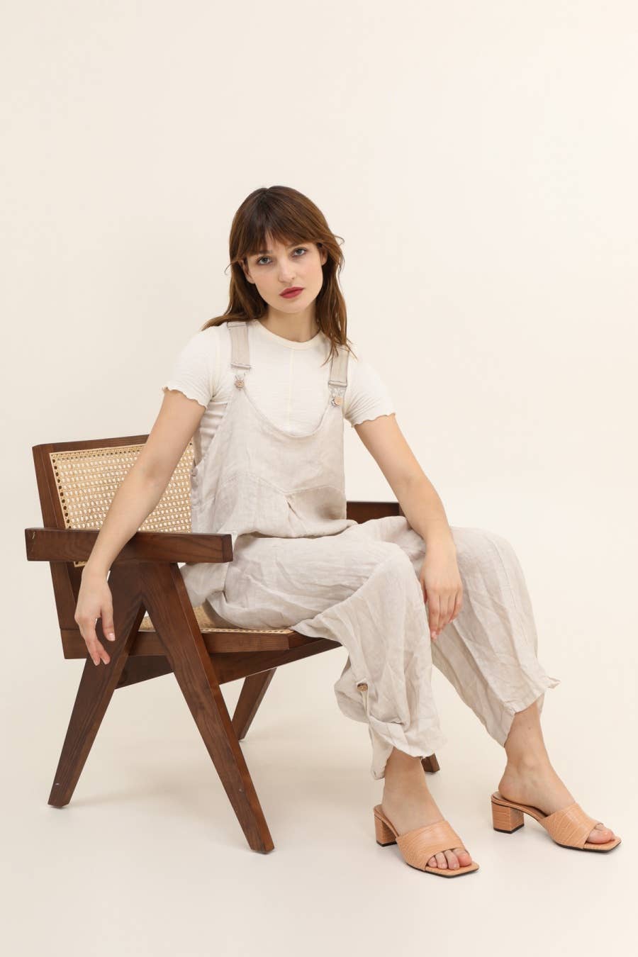 100% LINEN JUMPSUIT
