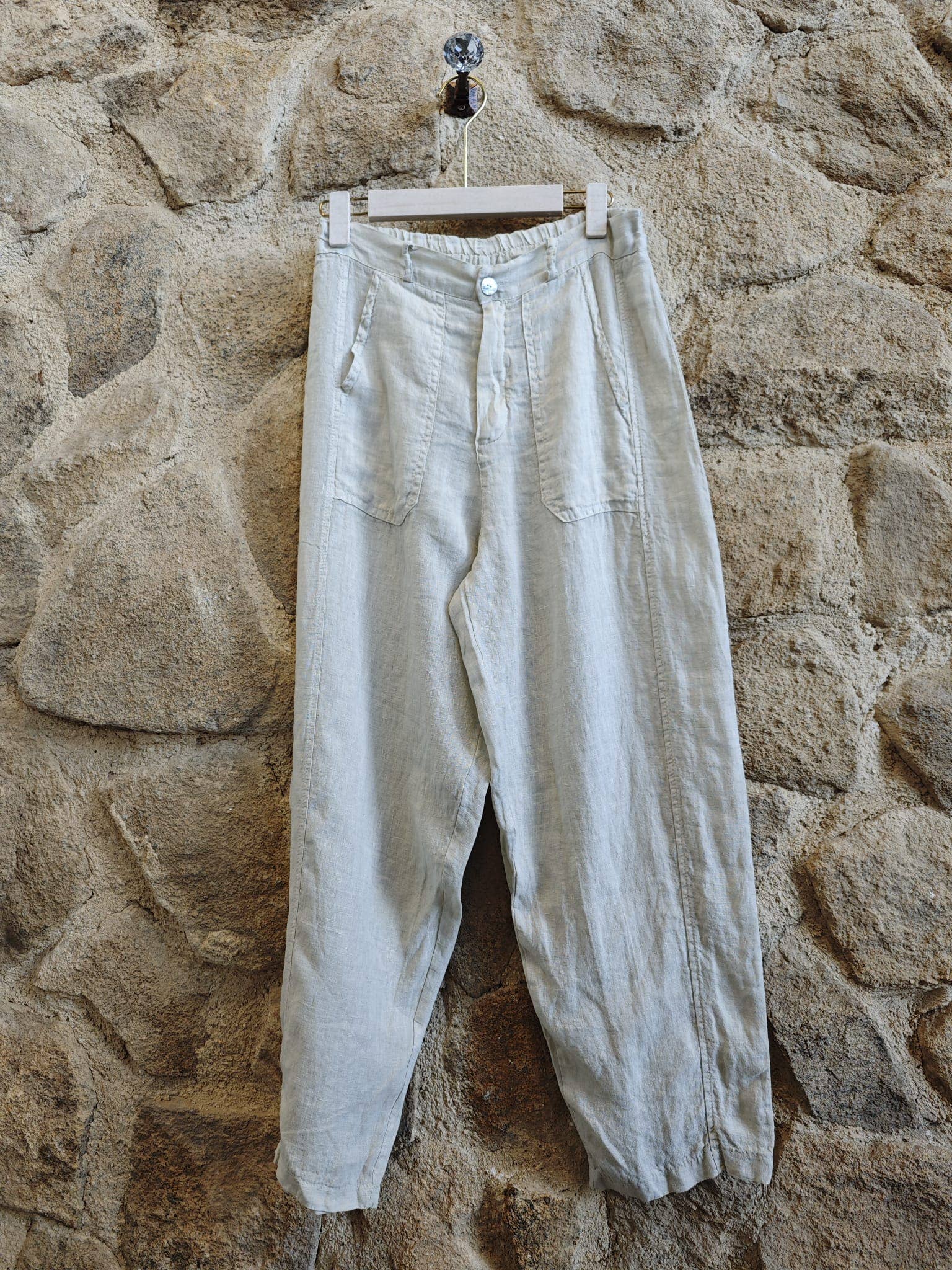Belt loop Linen Pants