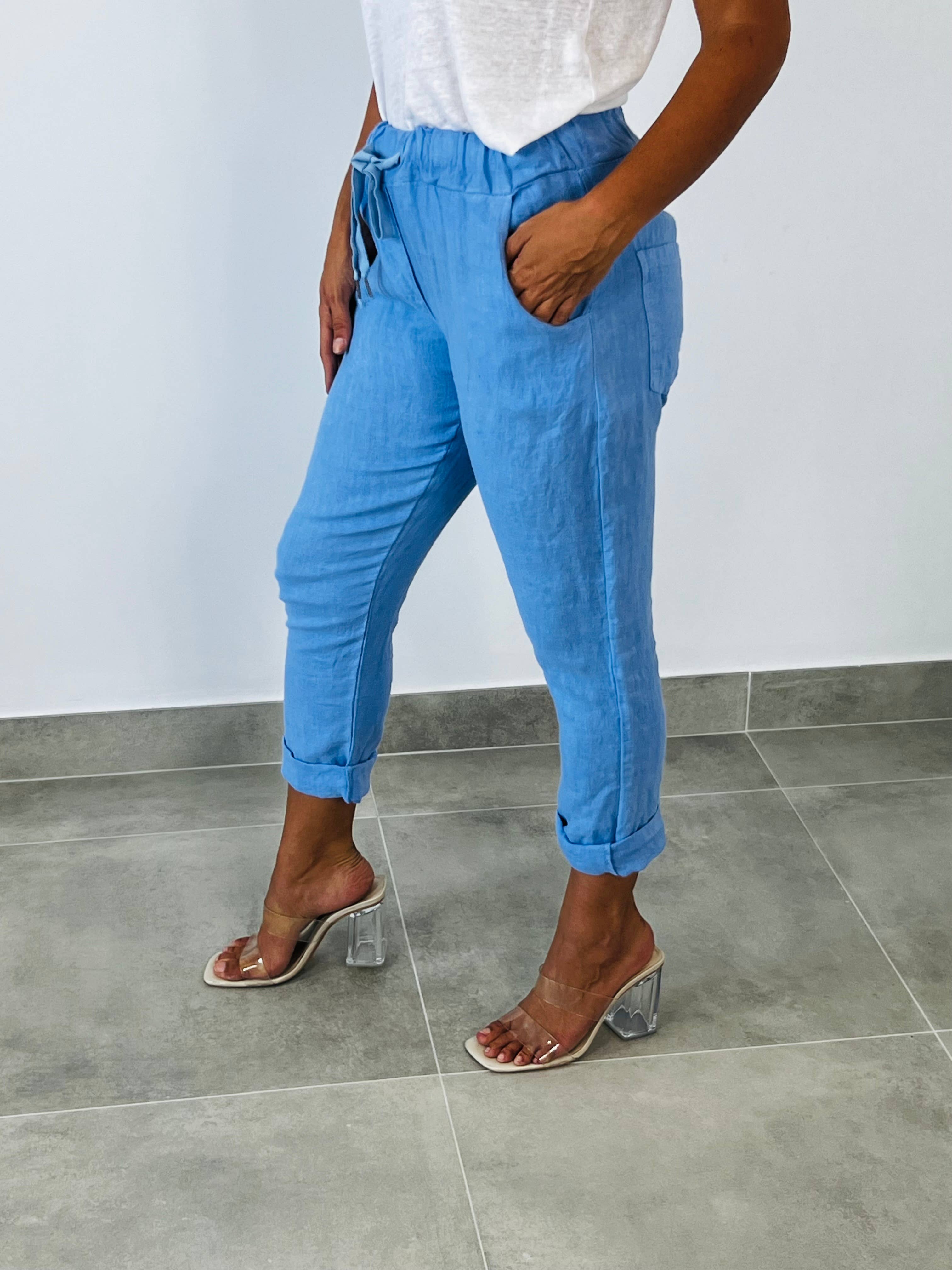 PIRATE LINEN PANTS 100%