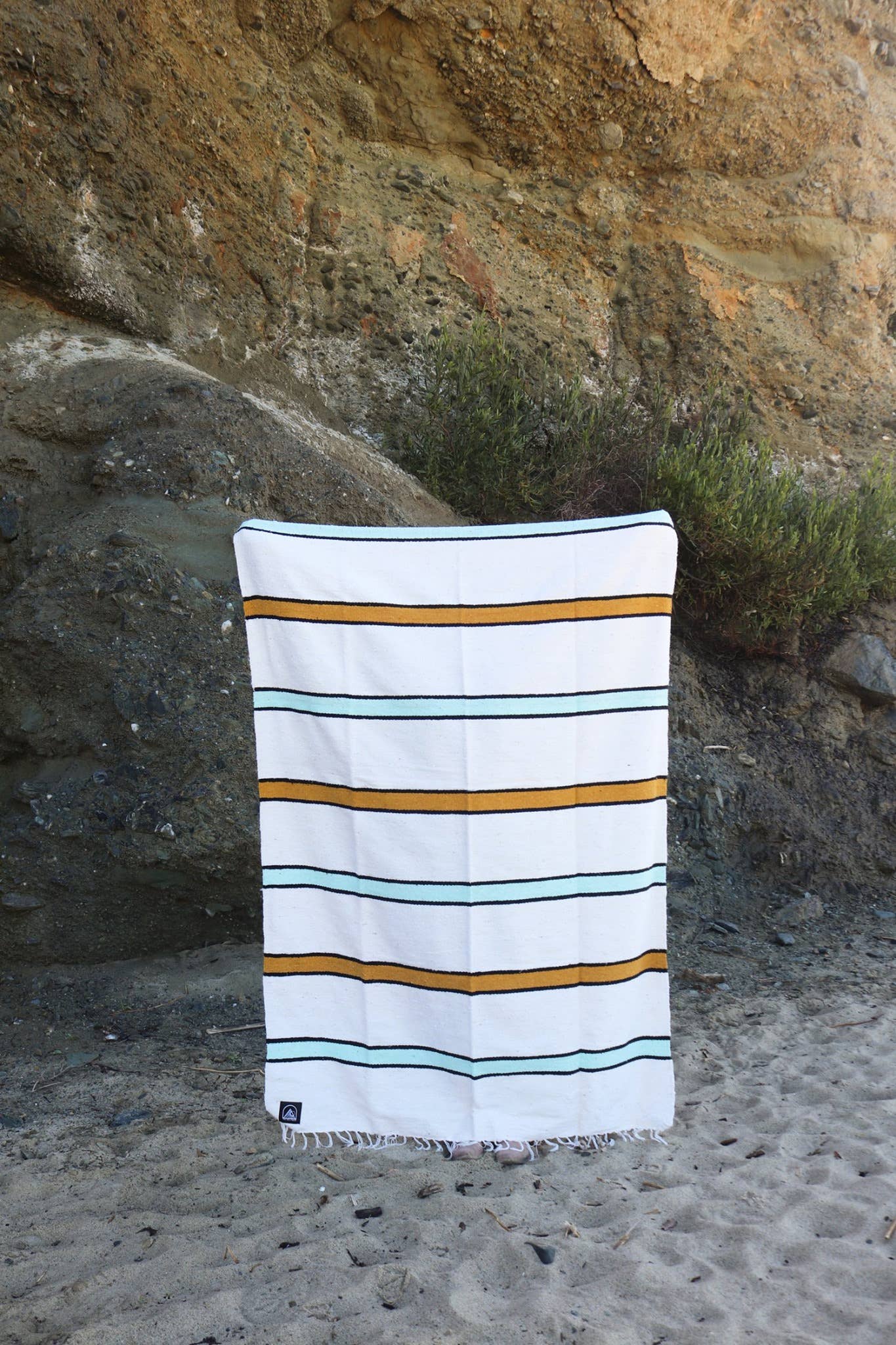Siesta Lines/Handwoven Blanket