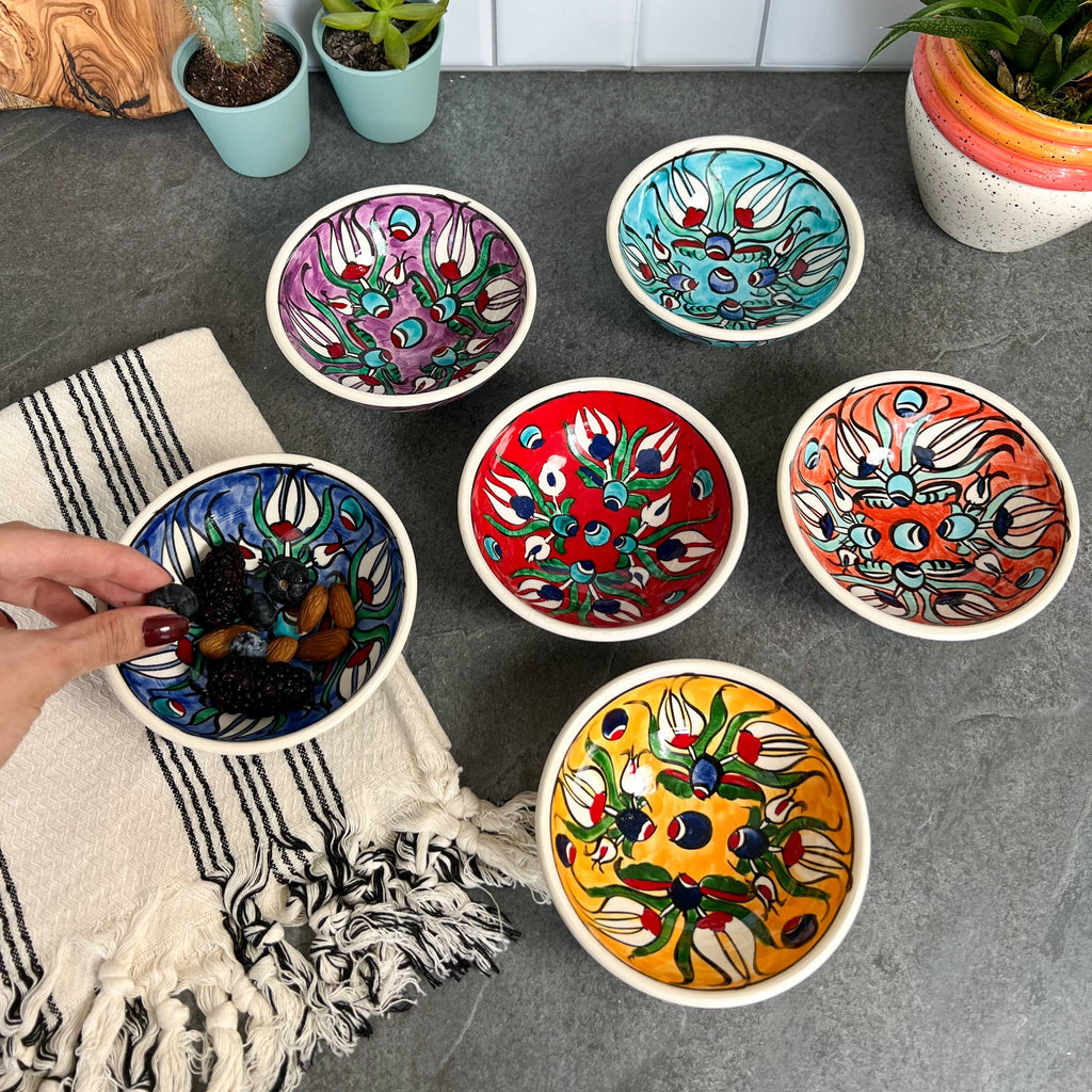 Tulip Design Bowls