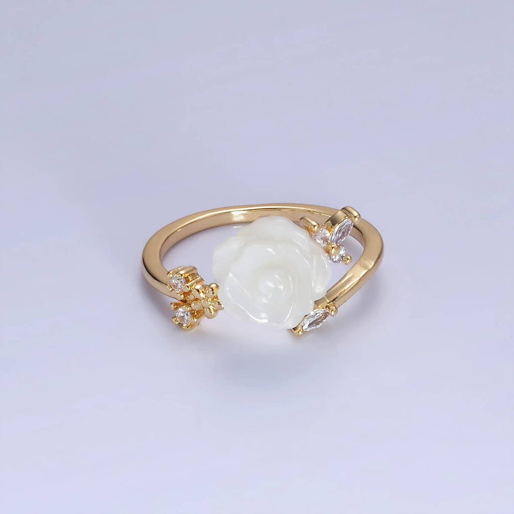 14K GF Rose