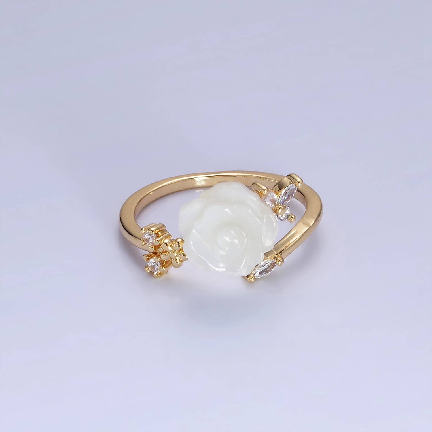 14K GF Rose