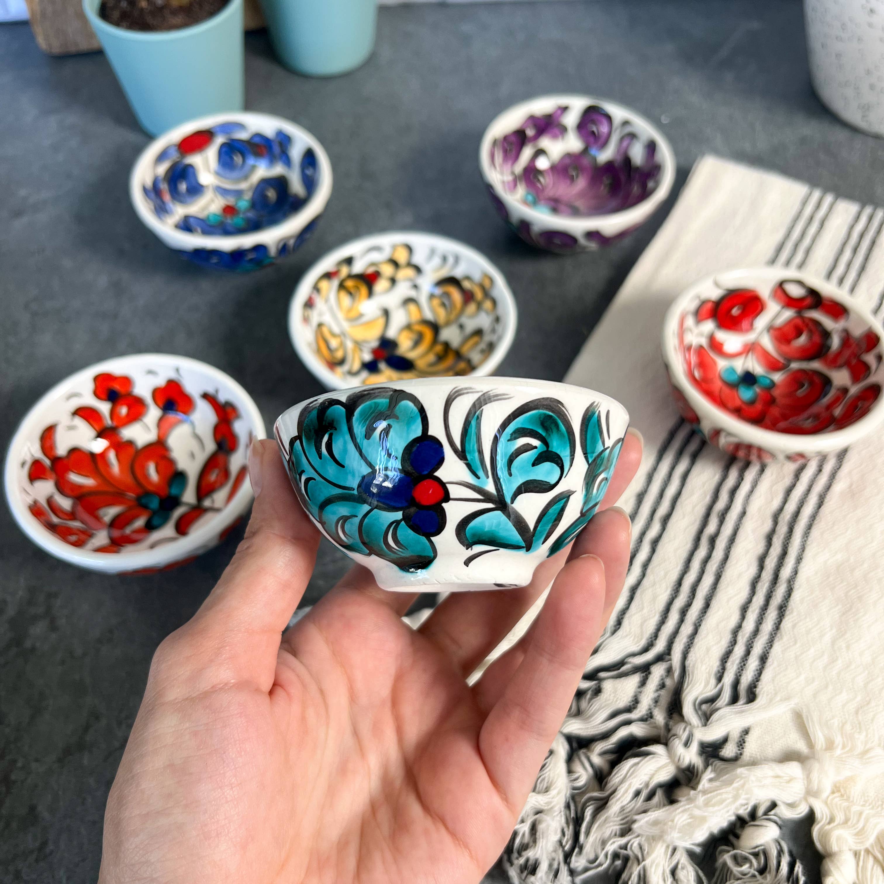 Handpainted Ceramic Bowl