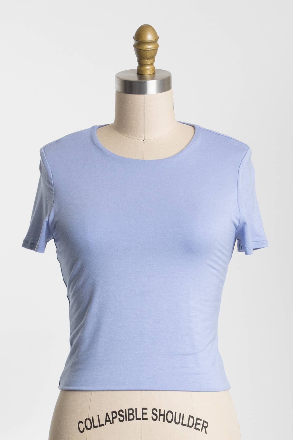Rayon Modal Basic Crop Top
