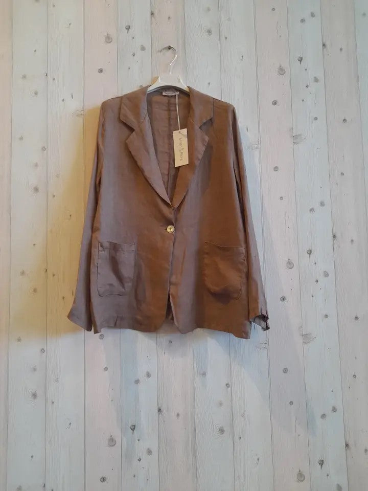 100% Linen Blazer