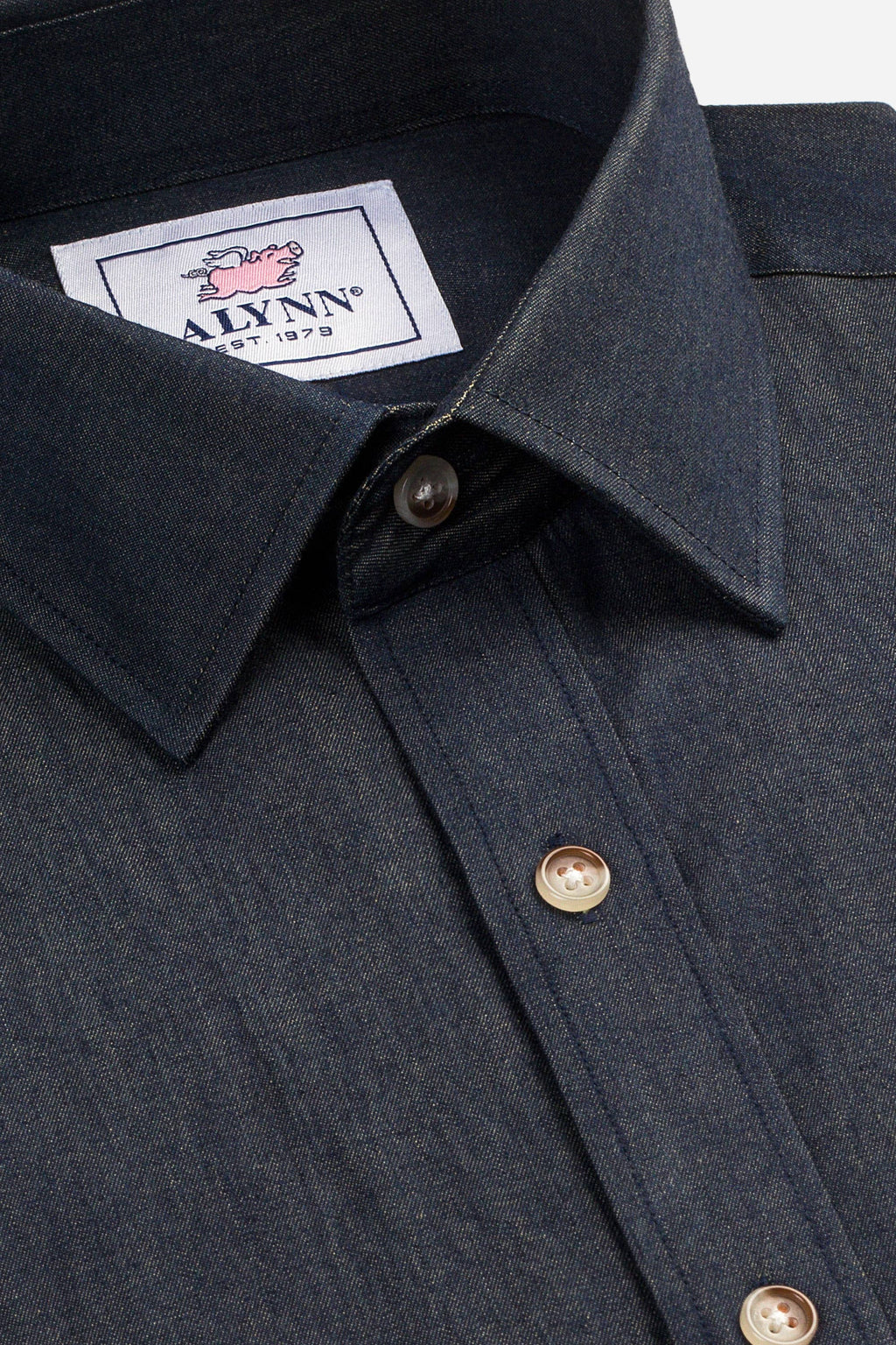 Denim Untuckable Slim Fit Dress
