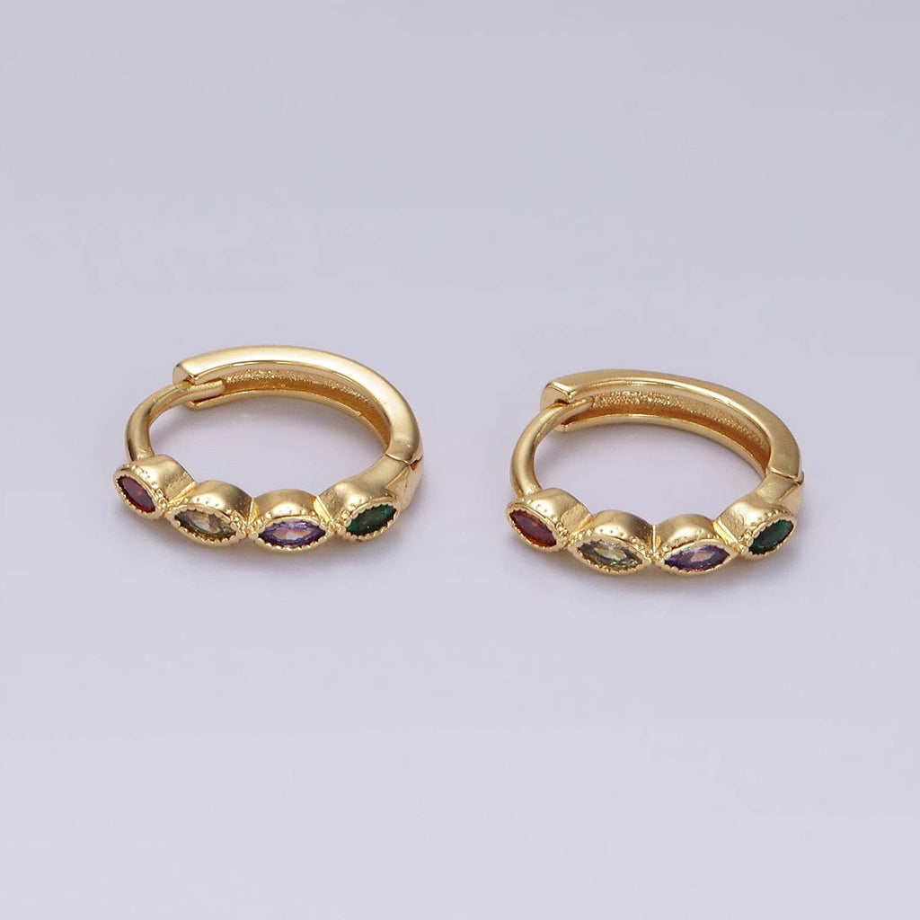 14K GF Marquise
