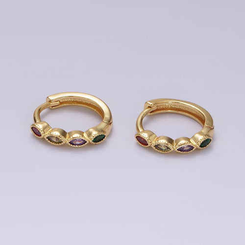 14K GF Marquise