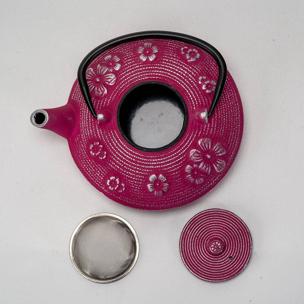 27 oz Cast Iron Tea Pot