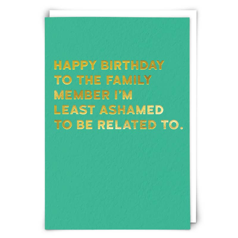 Ashamed Greeting Card