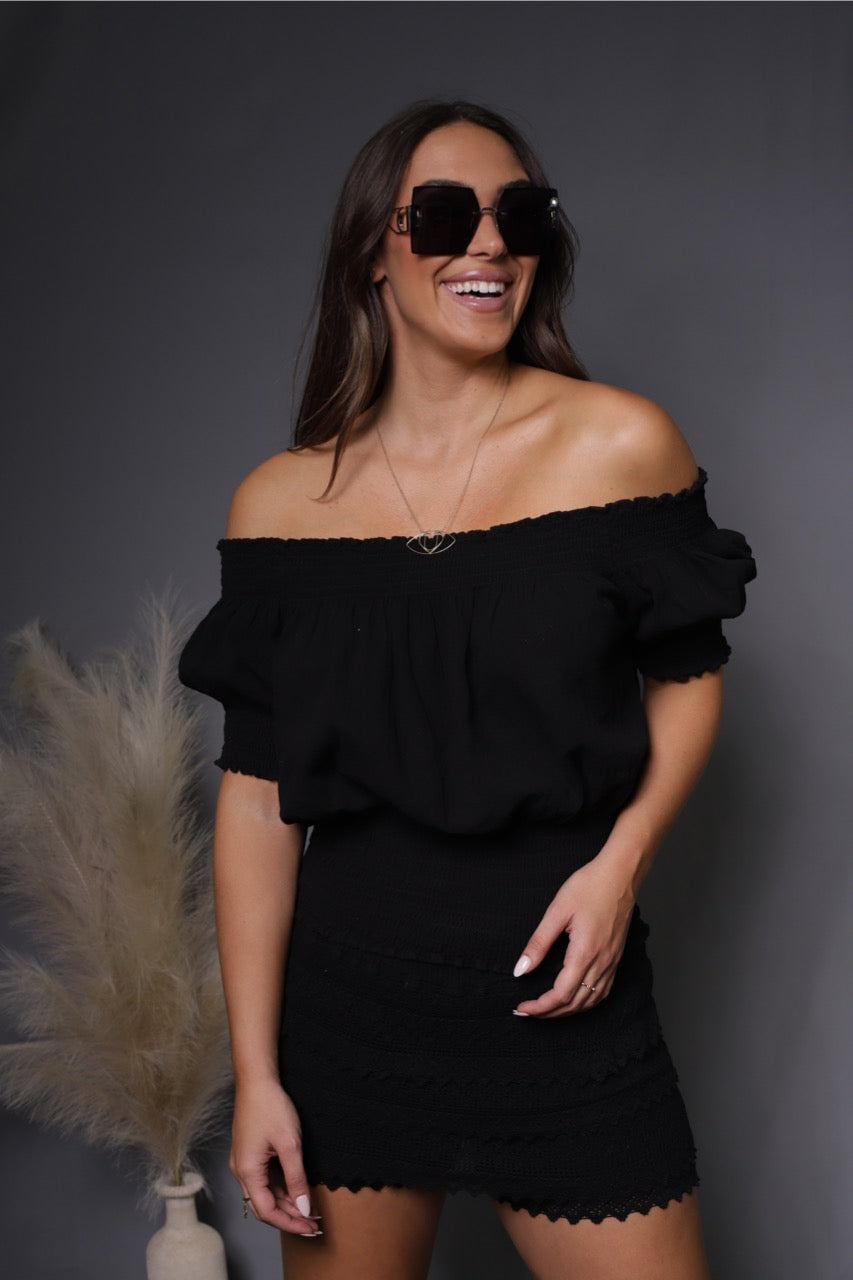 Ruffle/Lace Skort