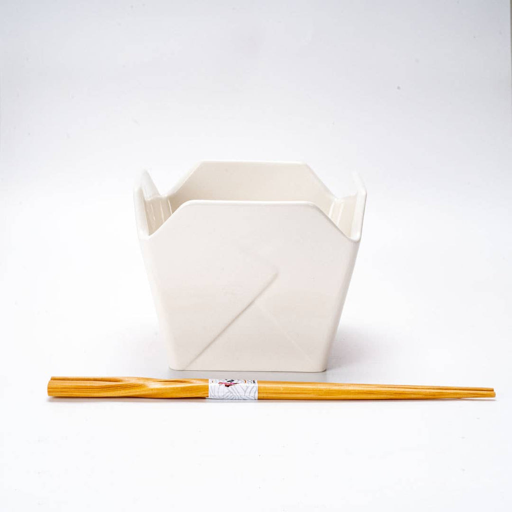 Takeout Bowl W/Chopsticks