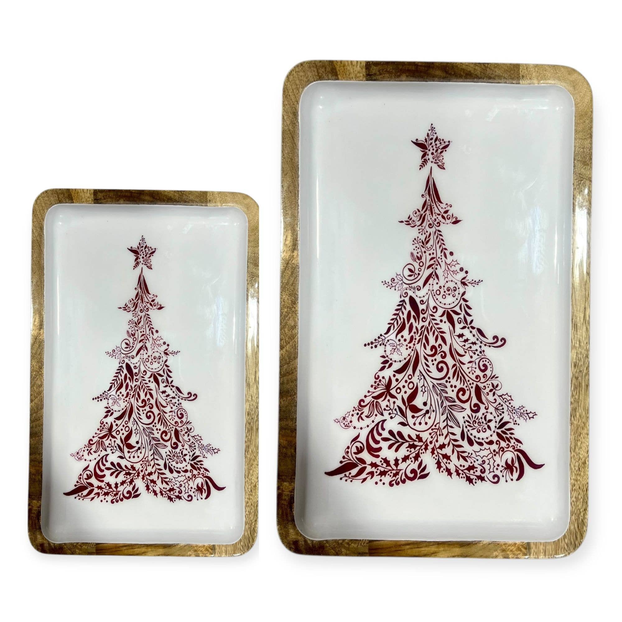 14" Christmas Tree Tray