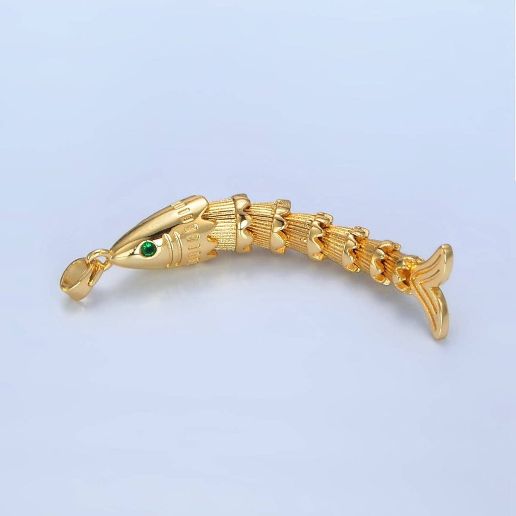 24K GF Artisan Fish