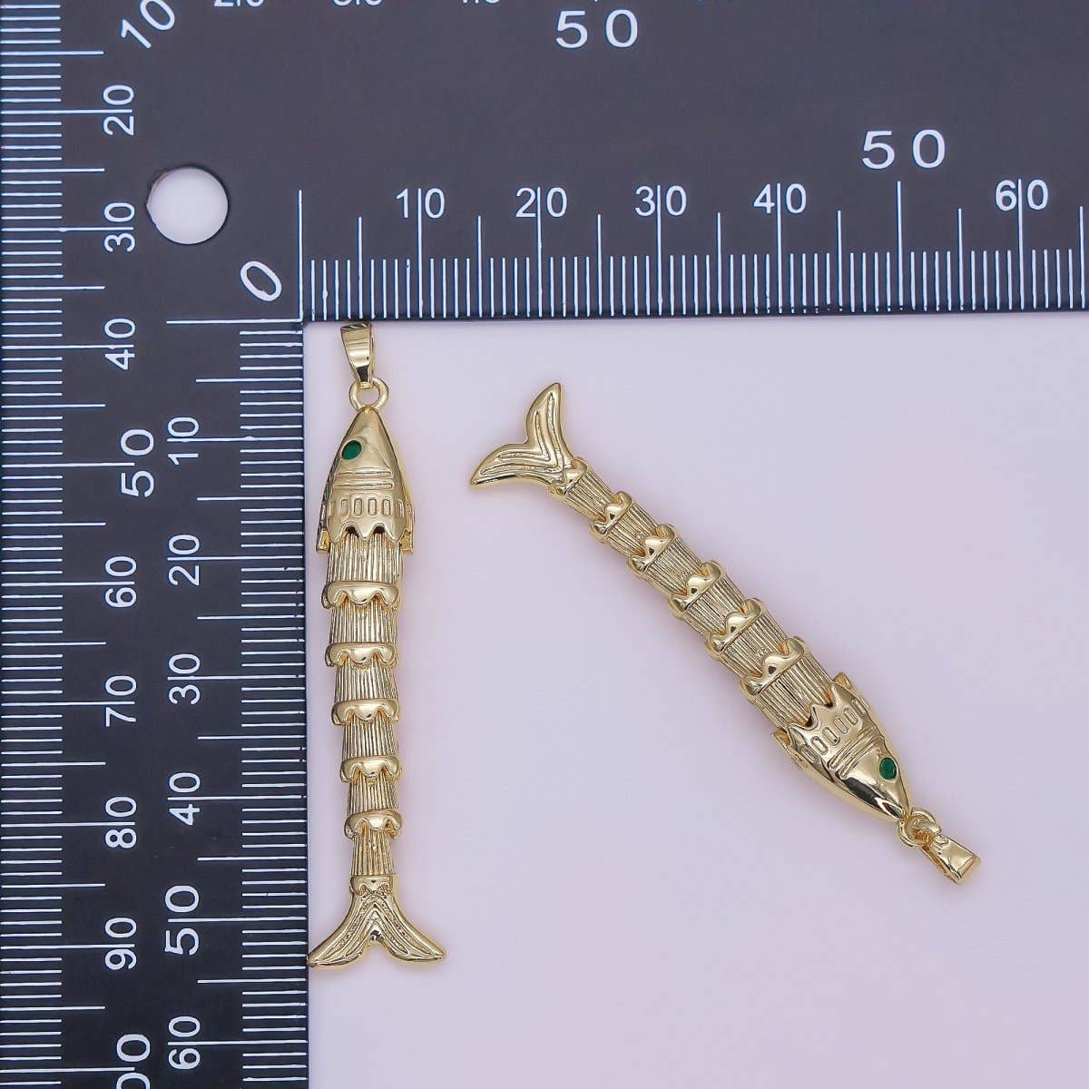 24K GF Artisan Fish