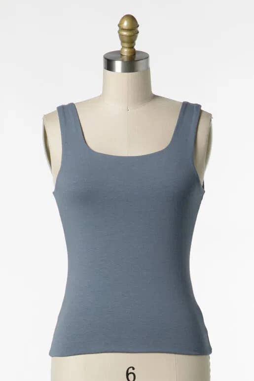 Double Layer Cotton Span Top