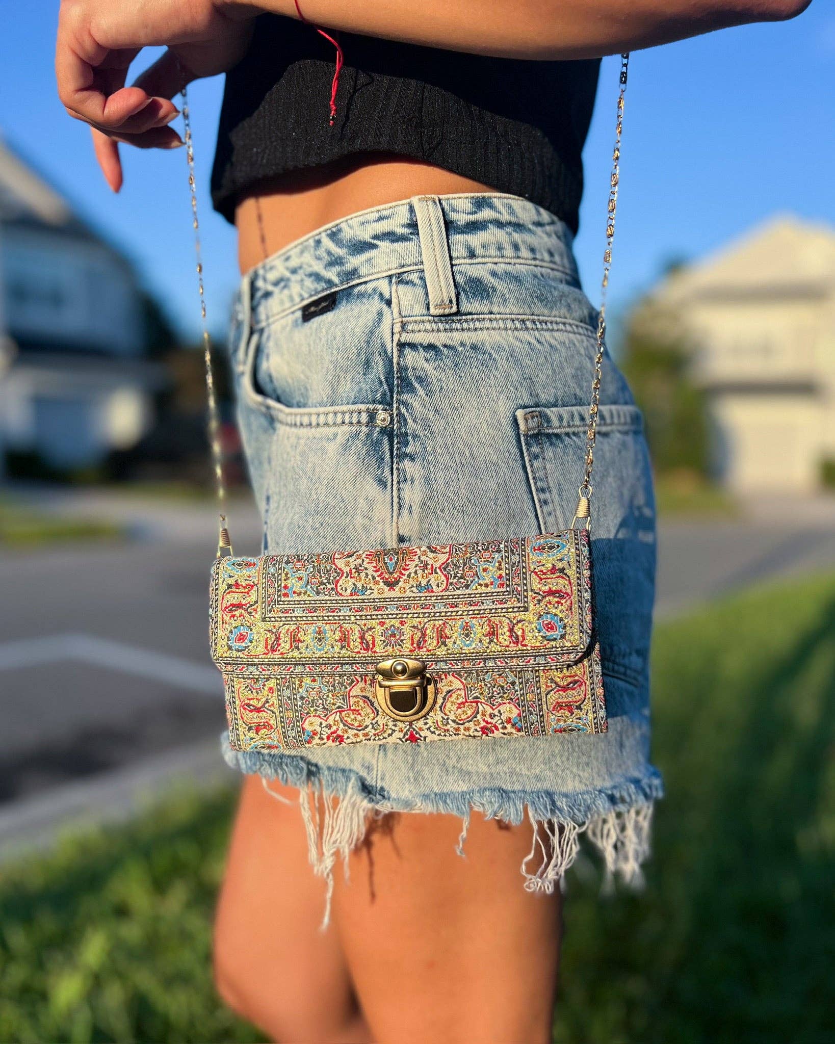 Rug Design Purse BG