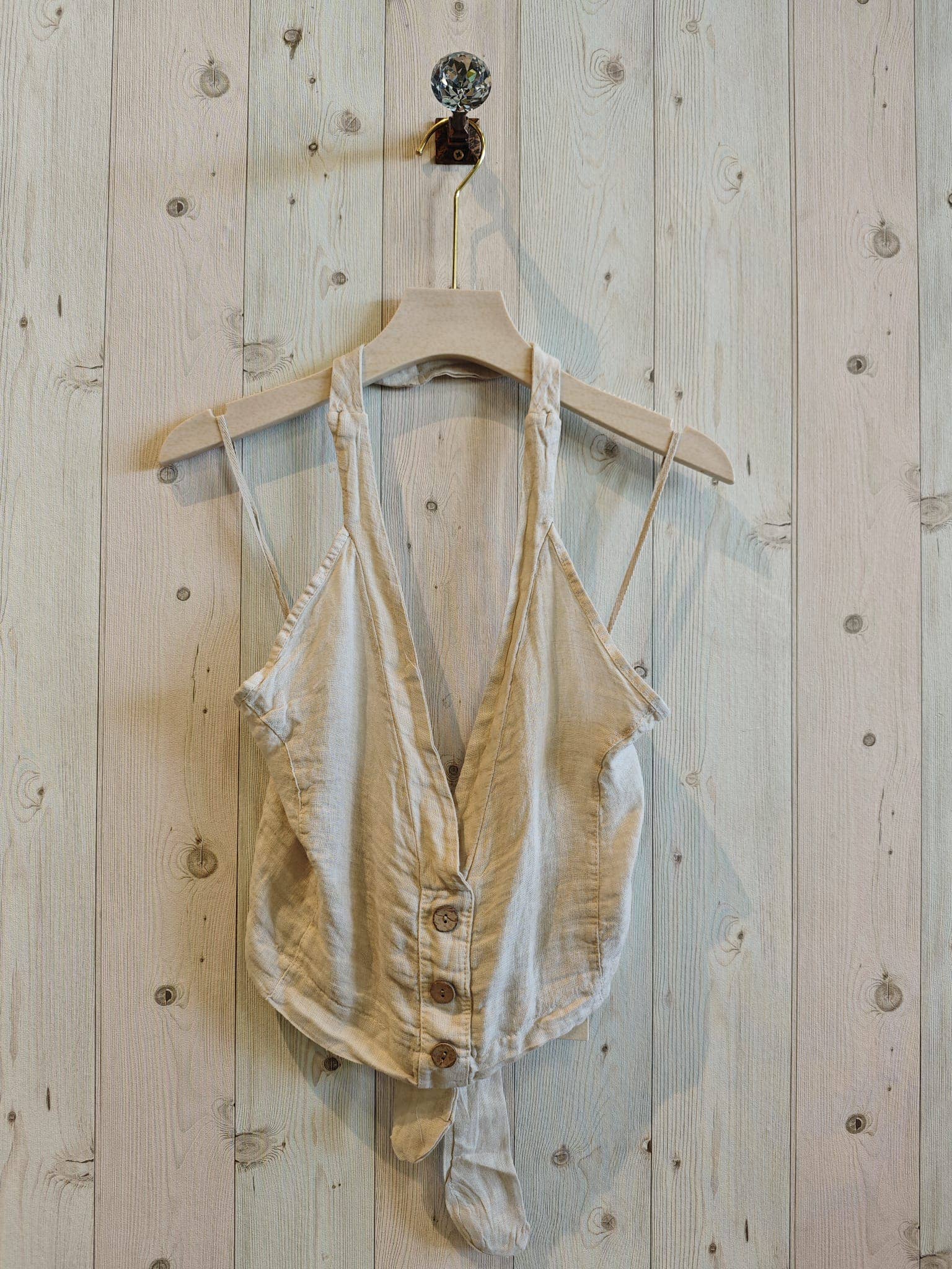 Vest/top Linen 100%