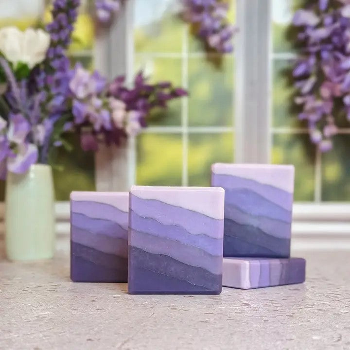 Flowering Fields - Ombre Shea Butter Soap