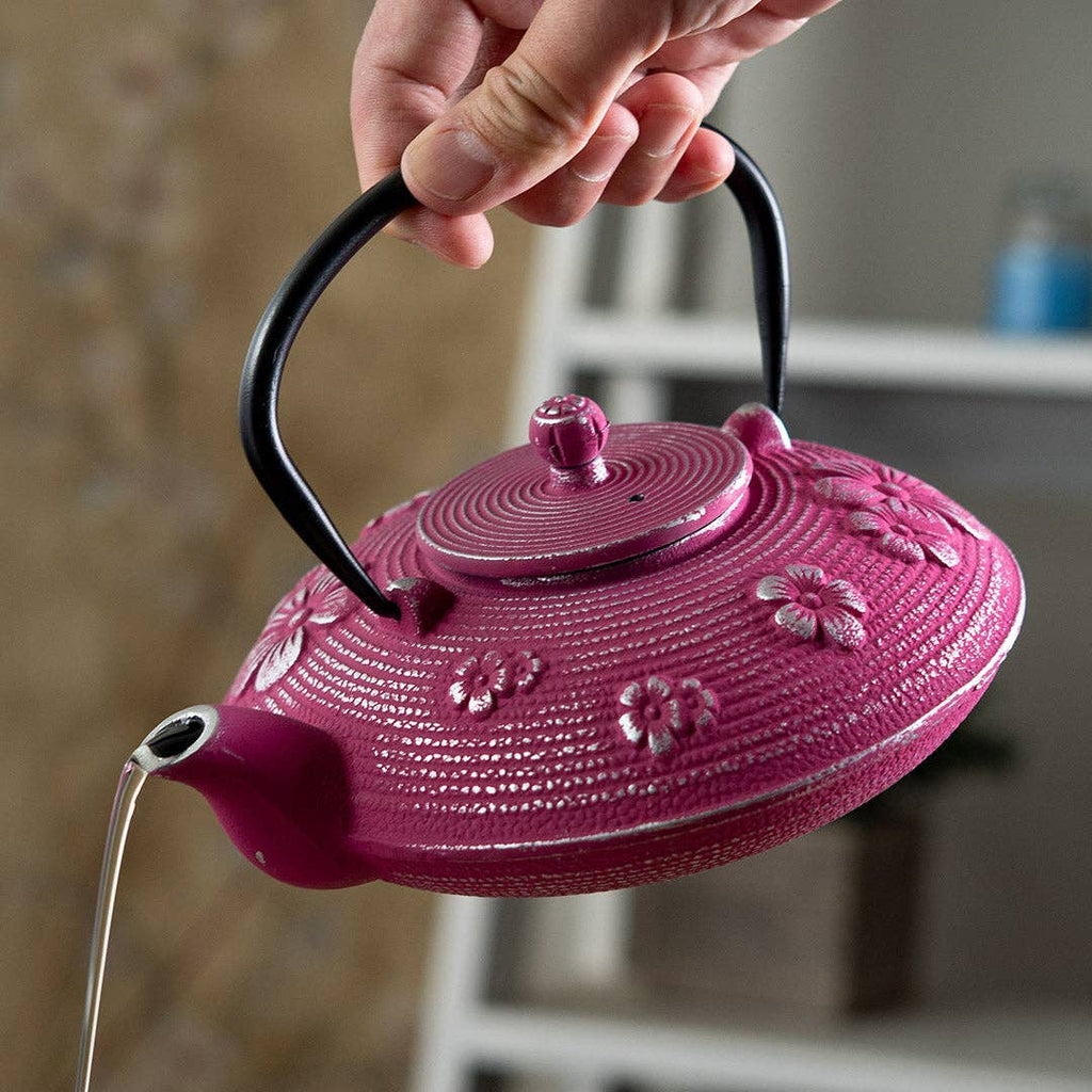 27 oz Cast Iron Tea Pot