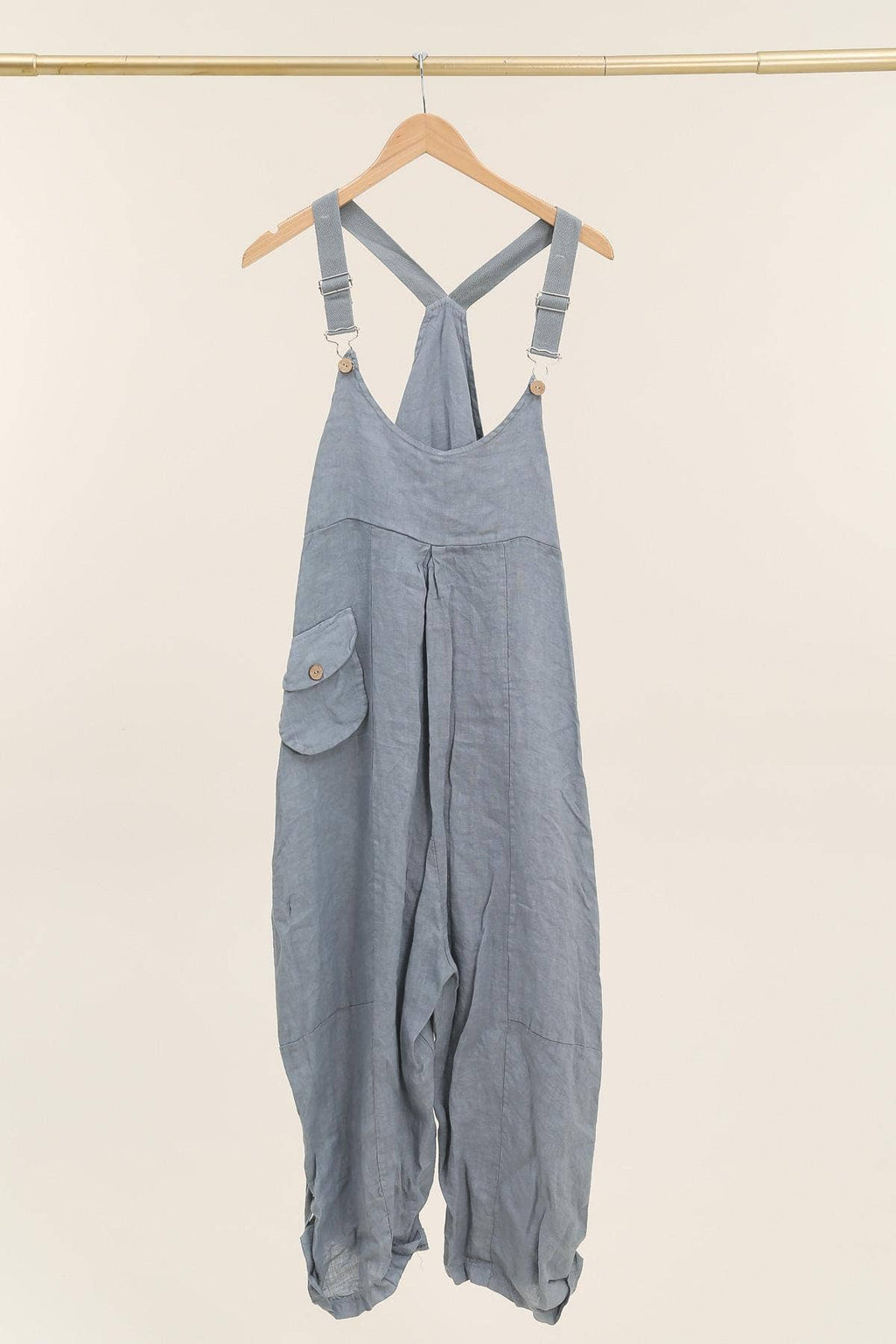 100% LINEN JUMPSUIT